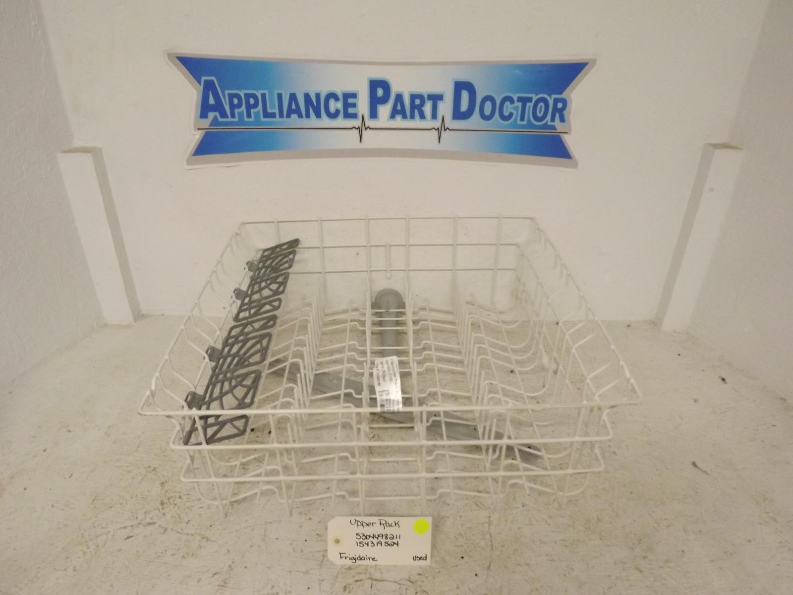 Frigidaire Dishwasher 5304498211 154319524 Upper Rack Used Frigidaire Dishwasher 5304498211 154319524 Upper Rack Used